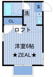 ハイム山下の間取り画像