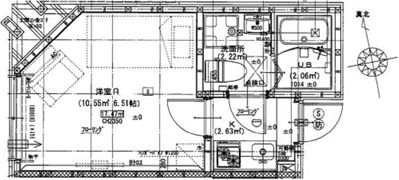 ルナール東伏見の間取り画像