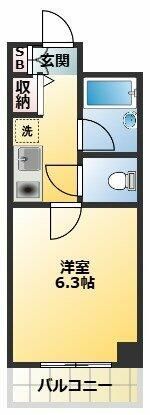 ヴェルテラスすずきの間取り画像