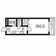 パレス弘城の間取り画像