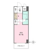 ライオンズマンション新宿東公園の間取り画像
