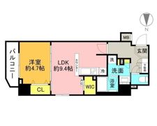 エル・グランジュテ新宿の間取り画像
