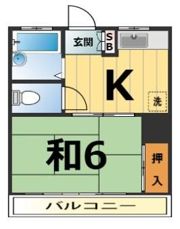 カメリアハイツの間取り画像