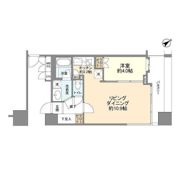 パラッシオ目黒不動前の間取り画像