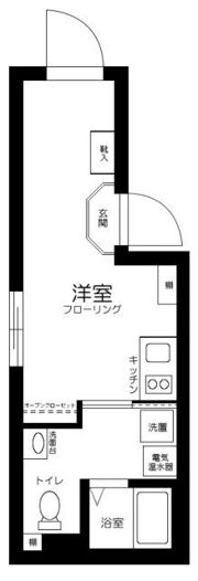 GLICION上落合の間取り画像