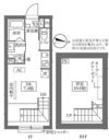 COCOCUBE鵜の木の間取り画像