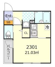 フリージア西小山の間取り画像