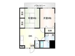 KMビルの間取り画像