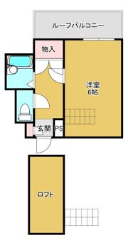 クレール宮崎の間取り画像