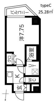 MAXIV西大島DUEの間取り画像