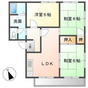 グリーンヒルズ羽生 B棟の間取り画像