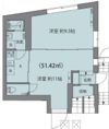 ルクール市ヶ谷払方町(旧ARK HOUSE 市ヶ谷払方町)の間取り画像