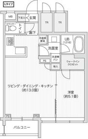 レジディア笹塚Ⅱの間取り画像