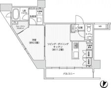 レジディア笹塚Ⅱの間取り画像