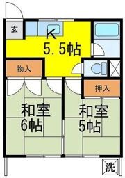 レジデンスコグレの間取り画像