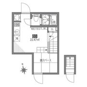 東新宿ハウスの間取り画像