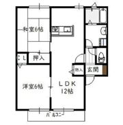 ローゼヒダカB棟の間取り画像