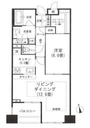 ベラカーサ秋葉原の間取り画像