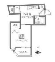 マリオン松庵の間取り画像