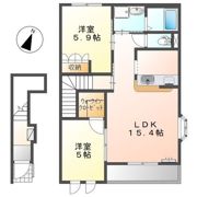 クレアの間取り画像