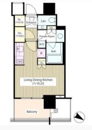 THE ROPPONGI TOKYO CLUB RESIDENCEの間取り画像