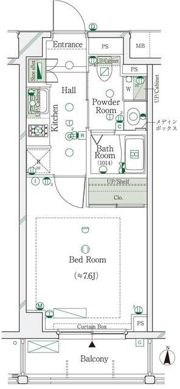 ガリシア千鳥町の間取り画像