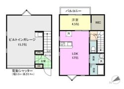 サニーサイドK－EASTの間取り画像