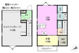 サニーサイドK－WESTの間取り画像