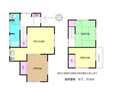 外川戸建ての間取り画像