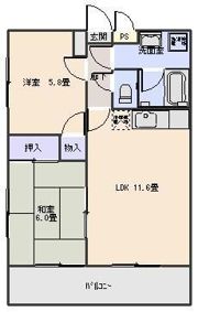 サンパレスの間取り画像