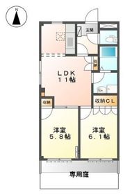 羽鳥セントラルの間取り画像