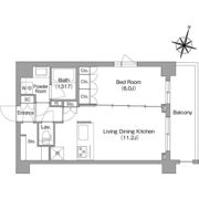 コンフォリア・リヴ南六郷の間取り画像