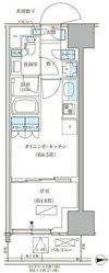 パークアクシス品川天王洲アイルの間取り画像