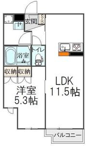 プラネッツの間取り画像
