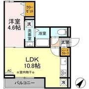 セレーナ東鷹匠の間取り画像