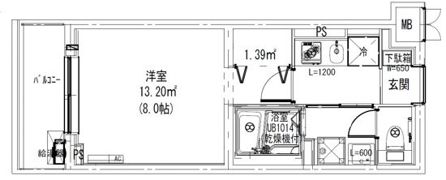 Leaf Village 新宿若松の間取り画像