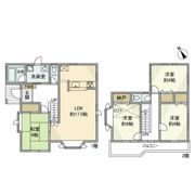 大間戸建の間取り画像