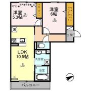 アクシスハイツの間取り画像