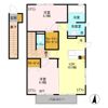 D-roomあずま町 Bの間取り画像