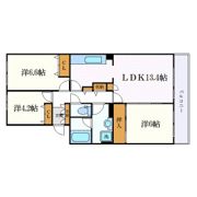 リブレス行田の間取り画像