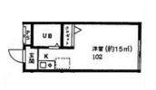 大榮コーポの間取り画像