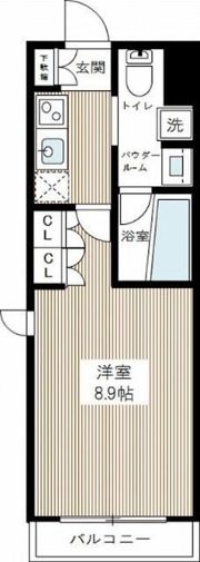 AXAS南蒲田AsylCourtの間取り画像