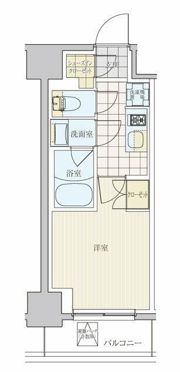 リビオメゾン戸越銀座の間取り画像