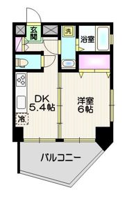 ヴェルティ千早町第2の間取り画像