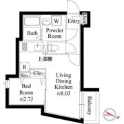 グランパセオ目黒洗足の間取り画像