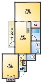 ベルドゥムールの間取り画像