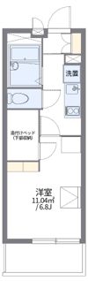 レオパレスカーサ ウィステリアの間取り画像