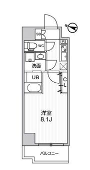 ジェノヴィア南千住Ⅱスカイガーデンの間取り画像