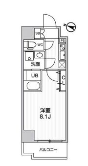 ジェノヴィア南千住Ⅱスカイガーデンの間取り画像