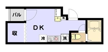 アールヒルズ日本橋の間取り画像